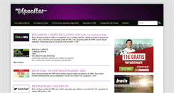 Desktop Screenshot of myapuestas.com