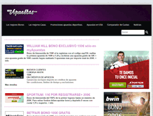 Tablet Screenshot of myapuestas.com